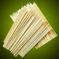 thumbnail image 2 of 100 Pcs Brochettes Jetables en Bambou 3mmx25cm Bâtonnets de Rôtissage Pics Alimentaires pour BBQ, 2 of 8