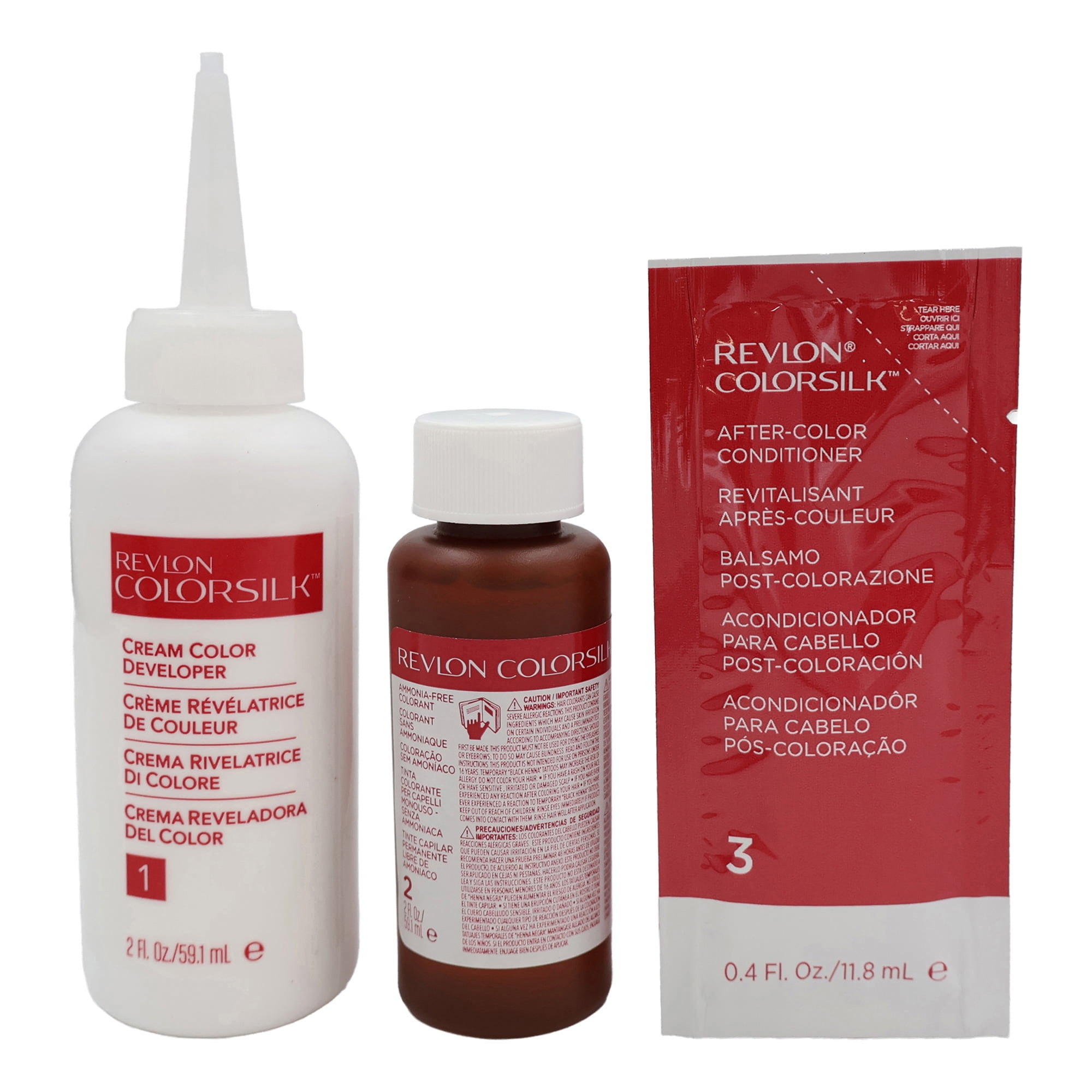 Revlon Colorsilk Beautiful Permanent Hair Color, 51 Light Brown, 12 Pack
