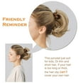 thumbnail image 6 of LANFENG Short Curly Ponytail, Clip On Synthetic Wavy Hair Ponytail Extensions For Thin Hair, 6 of 8