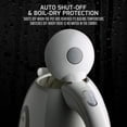thumbnail image 4 of Ovente Electric Water Kettle 1.7 Liter with LED Indicator Light, 1100 Watts Fast & Concealed Heating Element, BPA-Free, Auto Shutoff Function and Boil Dry Protection, White (KP72W), 4 of 7