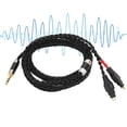 thumbnail image 1 of Cable De Auriculares De 3,5 Mm Para Auriculares HD580 HD600 HD650 HD25 HD545 HD565 HD535 HD660S 2 M/6,6 Pies, 1 of 7