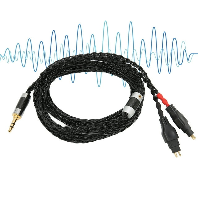 Cable De Auriculares De 3,5 Mm Para Auriculares HD580 HD600 HD650 HD25 HD545 HD565 HD535 HD660S 2 M/6,6 Pies