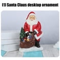 thumbnail image 6 of Christmas Figurine Figure Decors Santa Statue Christmas Decorative Figurines, 6 of 15