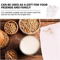 thumbnail image 4 of Reusable Food Strainer Bag for Daily Use Washable Linen Beige 1 Piece Practical Small Size, 4 of 5