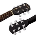 thumbnail image 4 of Fender FA-125 Dreadnought Acoustic Guitar - Black w/ Hard Case, 4 of 6