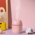 thumbnail image 2 of Summer Savings! Outoloxit USB Humidifier with, Quiet Cool Mist Humidifier for Bedroom and Office, Plants, Easy To Clean, Pink, 2 of 9