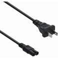 thumbnail image 1 of 4 Feet 2-Prong Figure-8 Power Cord 18/2 (2 Pack), 1 of 1