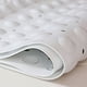 thumbnail image 4 of Bewildely Alfombrilla de PVC para baño antideslizante, almohadillas de succión para el suelo, puerta de ducha, inodoro, alfombrillas cuadradas para Juegos de accesorios de baño Transparente Bewildely HA068138-01, 4 of 6