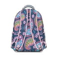 thumbnail image 4 of Geometric Paisley Design School Backpack for Students Colorful Artistic Vintage Boho Floral Pattern, Comfortable and Multifunctional Students’s Backpack, 4 of 5