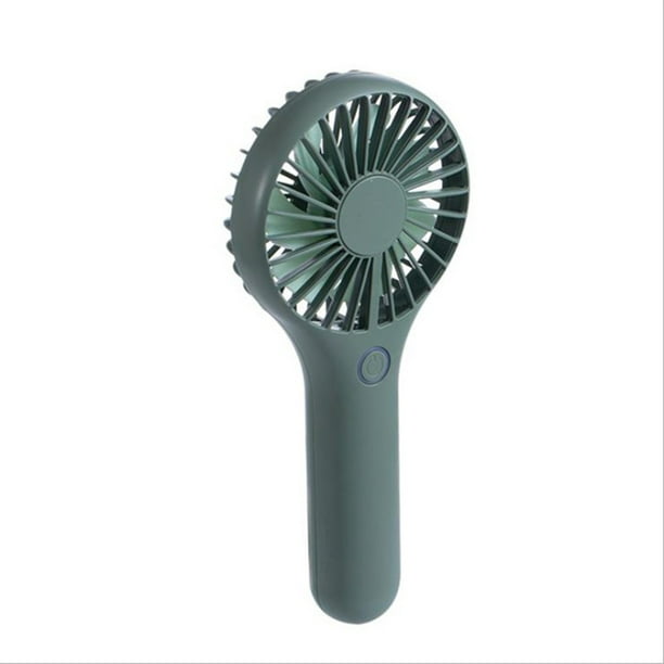Pisexur Batería de cocina Ventilador de mano Mini ventilador de mano portátil con batería recargable USB 3 velocidades para adaptarse a diferentes personas Funciona d para la cocina del hogar