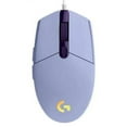 thumbnail image 1 of Logitech G102 Mouse USB Wired Gaming Mouse 8000 DPI Rainbow Optical Effect Screen For PC/Mac Computer and Laptop - Purple, 1 of 5