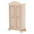 thumbnail image 3 of Mini Armoire de Maison Modèle Miniature Armoire en Bois Meubles de Maison de Poupée Modèle 1:12, 3 of 8