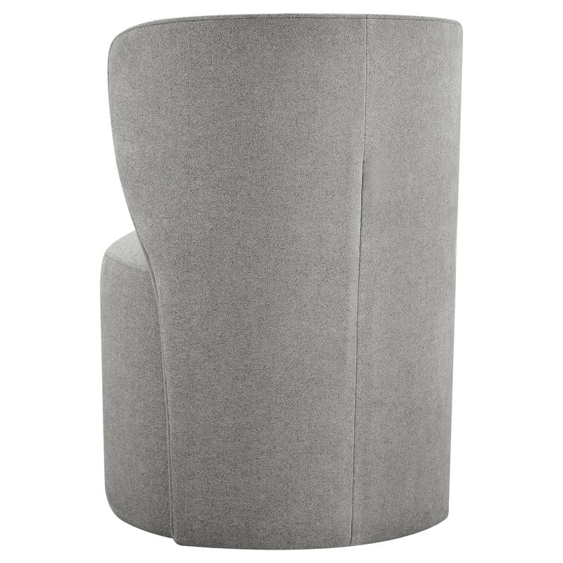 Spruce & Spring Luckett Upholstered Caster Dining Chair Indoor Fabric Dining Chair