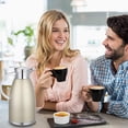 thumbnail image 2 of Asiulalt 2.3L/ 78oz Stainless Steel Thermal Carafe, Coffee Carafe Jugs with Lid, Double Walled Vacuum Insulated Coffee Pot with Press Button Top for, 2 of 7