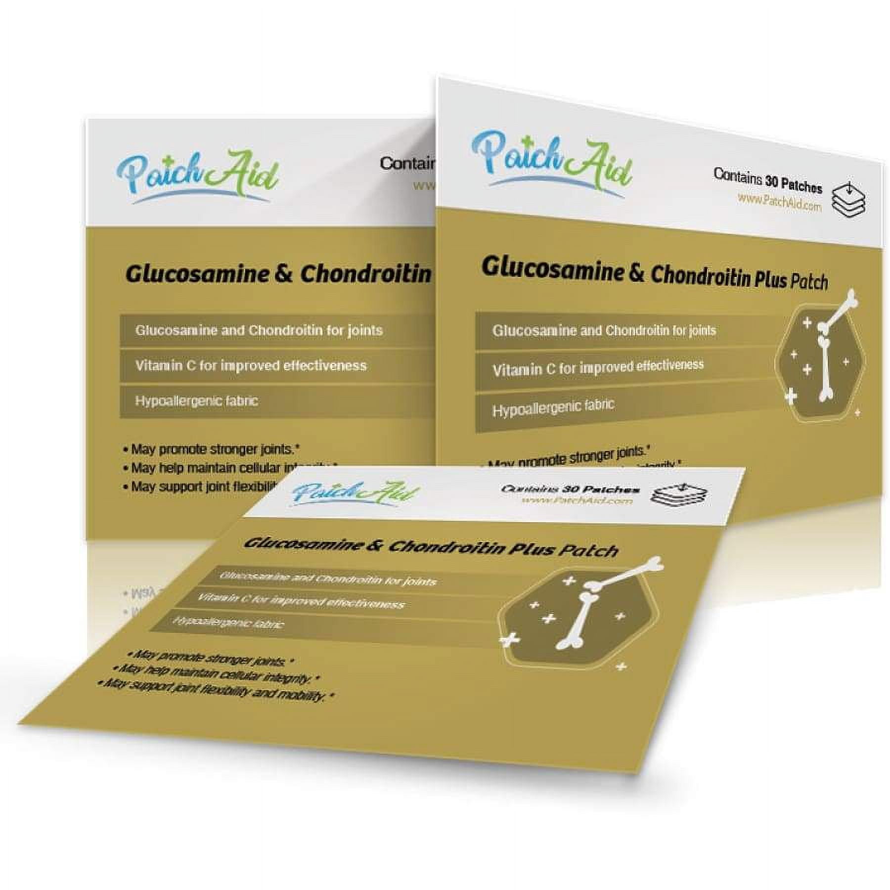 Glucosamine and Chondroitin Topical Plus Patch by PatchAid
