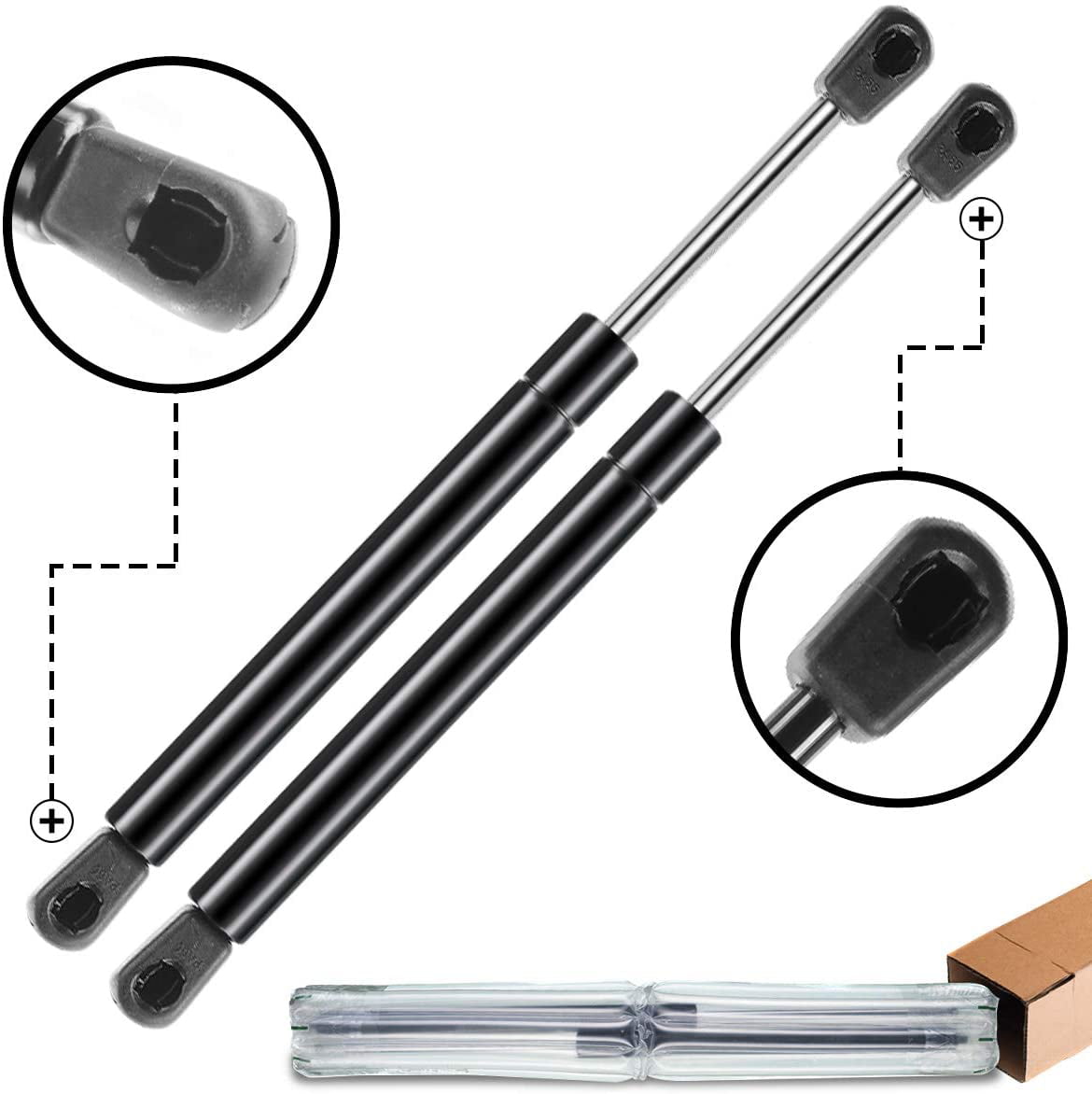 A-Premium Tailgate Rear Hatch Lift Supports Shock Struts Springs for Jeep Commander 2006-2010 2-PC Set