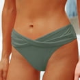 thumbnail image 4 of BESEW7 Women Swimsuit Bikini 2 Piece Set, Halter Push Up Separates Swimsuit, 2026 New Trendy High Waisted Tummy Control Swimwear for Beach Vacation Light Green L, 4 of 5