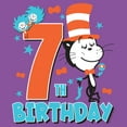 thumbnail image 2 of Girl's Dr. Seuss Cat in the Hat and Friends Birthday Graphic T-Shirt, 2 of 4