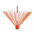 thumbnail image 1 of Capteur Portable de Pêche Routière Pêche sur Roche Pêche Automatique Capteur de Parapluie Fonctionnel pour Usage Extérieur Orange, 1 of 8