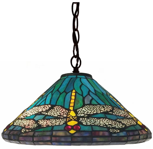 Dragonfly Tiffany Ceiling Lamp P1614