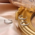 thumbnail image 2 of Jstyle 3PCS 14K Gold Filled Toe Rings for Women Adjustable Silver Gold Toe Ring Set Cute Opal CZ Daisy Flower Toe Rings Open Band Hawaiian Beach Summer Foot Jewelry for Women, 2 of 6