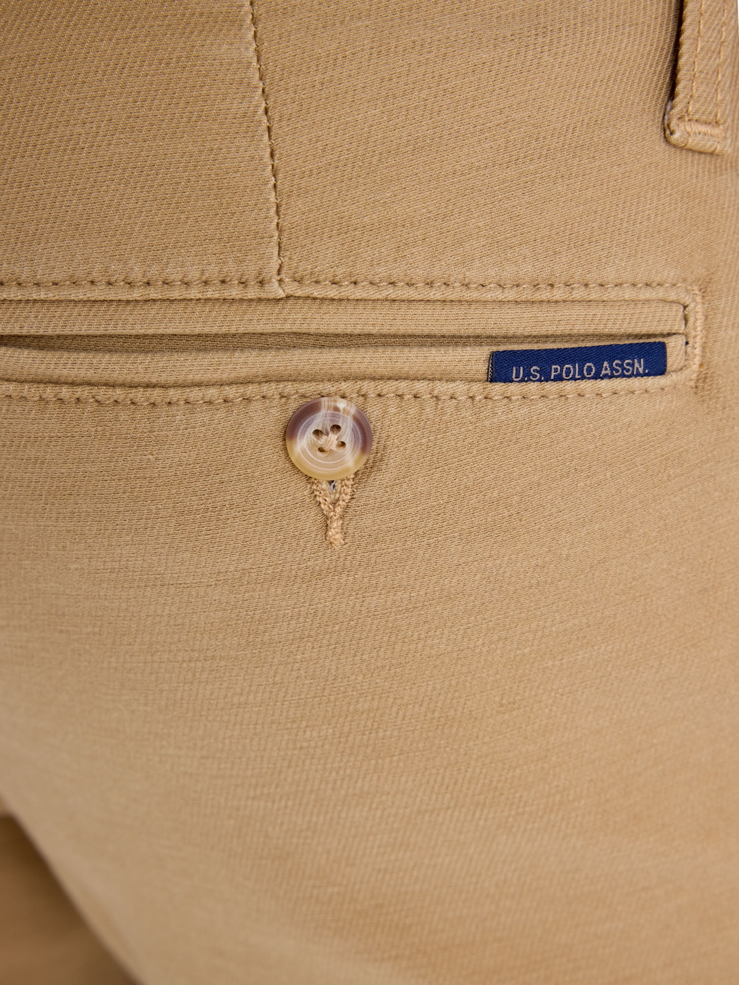 U.S. Polo Assn. Men's Slim Straight Knit Chino Pant