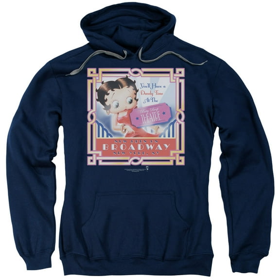 Betty Boop - On Broadway - Pull-Over Hoodie - X-Large