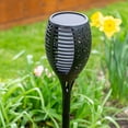 thumbnail image 5 of Morttic Solar Torch Light Outdoor, 96 Led Tiki Torches with Flickering Flame, Waterproof Landscape Garden Pathway Decoration Lighting with Auto On/Off Dusk to Dawn, 4 Pack, 5 of 7