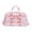Pink, variant on Transparent PVC Travel Bag Large Capacity Fitness Storage Bag Full Waterproof School Travel Tote