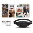 thumbnail image 3 of Bolsa de mensajero impermeable de alta capacidad para deportes al aire libre (negro), 3 of 9