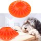 thumbnail image 5 of Discos voladores para perros duraderos, juguete para perros grandes, cuerda para masticar, juguete interactivo para perros naranja Gloria Juguete de disco volador para perros, 5 of 9