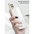 thumbnail image 3 of Compatible with Samsung Galaxy A42 5G Case for Women Men, Ultra Thin Galaxy A42 Phone Case Silicone Cute Shockproof Plating Electroplate Soft Cases Cover (White), 3 of 13