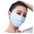 thumbnail image 3 of Máscara de protección solar para mujer, protección UV de verano, transpirable, protección ocular, ángulo de seda de hielo, máscara de protección solar, fresca, transpirable, seda de hielo, 3 of 4