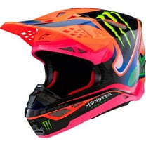 ALPINESTARS 8300425-433-XS S-M10 DEEGAN HELMET ORNG FLO/PRPL/PNK FLUO XS