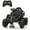 Black, variant on 24V Ride on UTV Toy Car for Boys with 4x85W Motors & Remote Control, Battery Powered Electric Cars for Kids 3+, 6mph Max Speed, for All Terrians