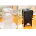 thumbnail image 2 of OULII Square Acrylic Cotton Pads Box Vintage Style Makeup Cotton Holders for Women 1Pcs, 2 of 3