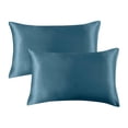 thumbnail image 1 of Dsscvnef 2PCS Standard Size (20x26 inches) Satin Pillow Covers with Envelope Closure, 1 of 7