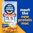 thumbnail image 2 of Kraft PowerMac Mac and Cheese, 1 Box, for Protein Easy Dinners or Dinner Sides, Original Flavor, 17g Protein and 6g of Fiber per Serving, No Artificial Flavors, Preservatives or Dyes, 7.25 oz, 2 of 16