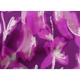 thumbnail image 4 of oneOone Cotton Poplin Purple Fabric Florals Craft Projects Decor Fabric Printed By The Yard 56 Inch Wide, 4 of 4