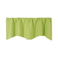 thumbnail image 2 of uhnmki Rideau de Porte Cuisine Occultant Rideau de Fenêtre Couleur Unie Poche Rideau en Forme d'Éventail Rideau Court 52 X 18 Pouces, 2 of 9
