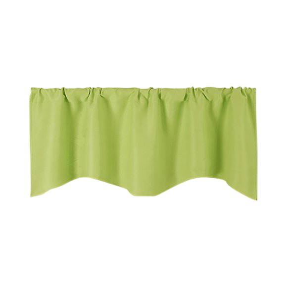TIELUTT Door Curtain Kitchen Shading Window Curtain Solid Color Pocket Fan Shaped Curtain Short Curtain 52 X Shower Curtain Short Shower Curtain Fabric Out Thermal Curtains Sound Proofing Curtain 8 F