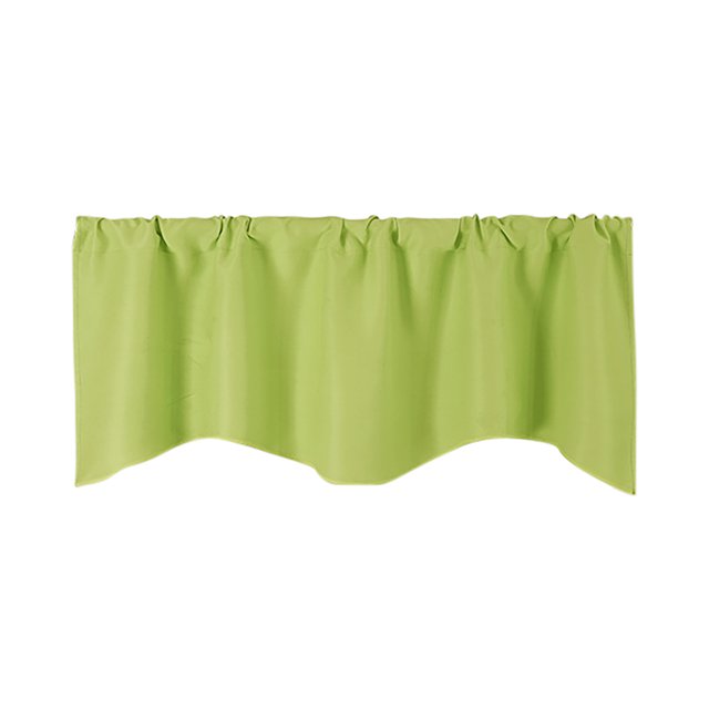 TIELUTT Door Curtain Kitchen Shading Window Curtain Solid Color Pocket Fan 108 Sheer Curtains 2 Panel Set Project 62 Shower Curtain Curtains for Small Windows 36 Long Curtains Neutral Shower Curtains