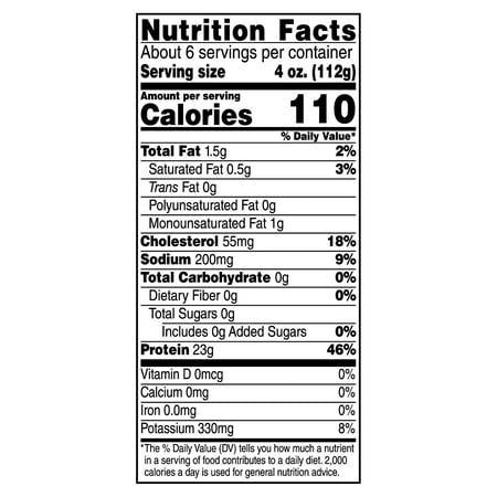 Tyson Foods Prem Boneless Skinless Breast 1.45l