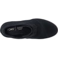 thumbnail image 5 of Toms Hyde Black Lace Detail Pull On Wedge Heel Rounded Toe Ankle Fashion Boots (Black, 5.5), 5 of 6