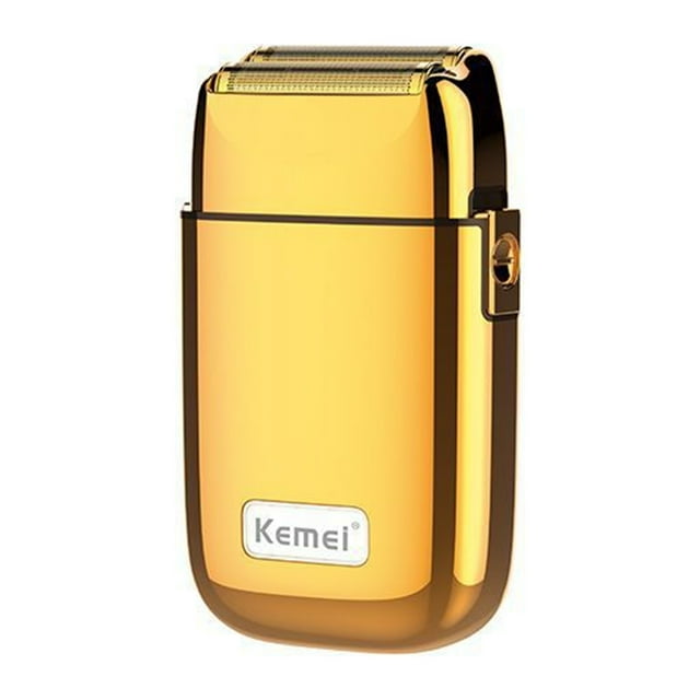 KEMEI Rasoirs Électriques Rasoirs à Barbe avec Rasoir pour le Visage Rechargeable par USB Rasoir Électrique Humide/sec