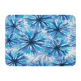 thumbnail image 1 of NUDECOR Watercolor Beautiful Pattern Blue and Violet Cornflowers on Blossom Botany Doormat Floor Rug Bath Mat 23.6x15.7 inch, 1 of 1