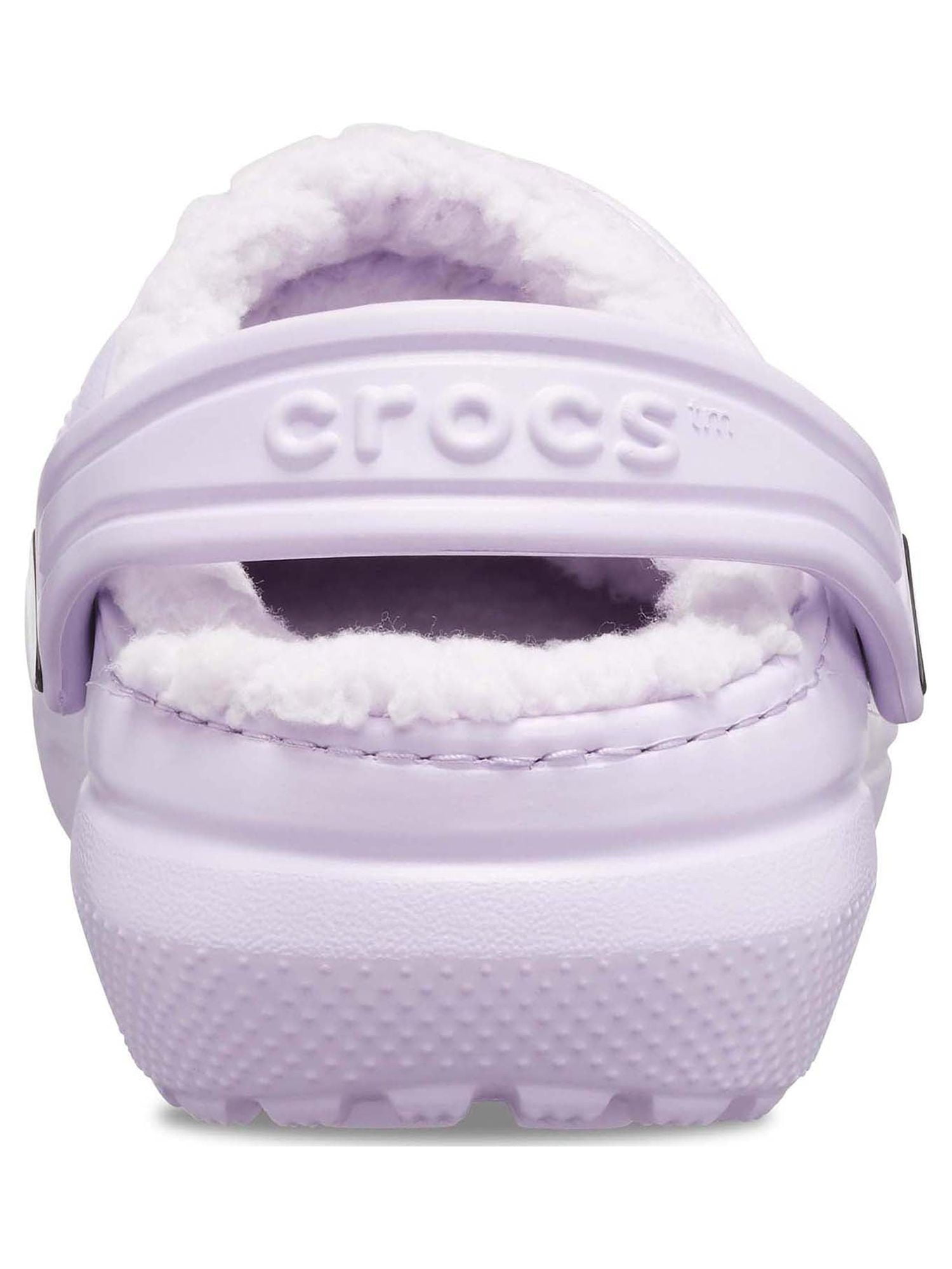 crocs classic lined clog purple