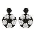 thumbnail image 1 of Pendientes Bonitos pendientes colgantes de lágrima de fútbol Juego divertido de pelota Pendientes colgantes Regalo de recuerdo de fiesta de deporte de vacaciones para mujeres Señoras Copa mundial de fútbol Favores de fiesta Suministros MFZFUKR CPB-CJZ843-1, 1 of 5
