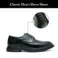 thumbnail image 2 of Cyiecw Men's Dress Shoes Classic Formal Business Lace Up Modern Fashion Oxford Shoes, 2 of 7