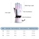 thumbnail image 4 of Guantes de esquí de invierno para nieve para mujer y hombre, resistentes al agua, con pantalla táctil, cálidos, 4 of 8